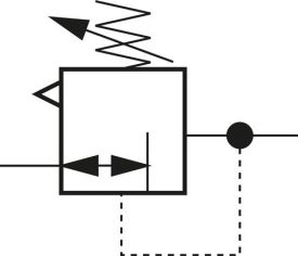 Präzisionsdruckregler - Standard, 550 l/min